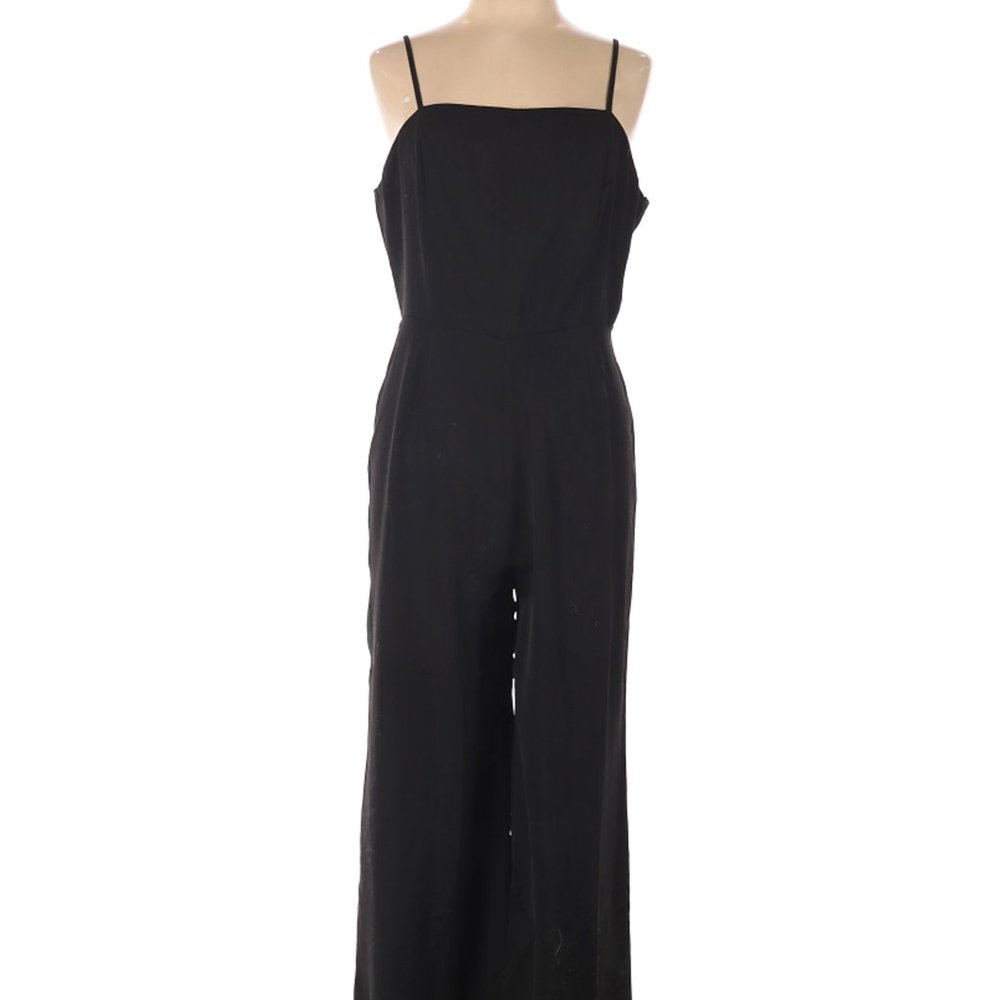 Unbranded Black Strap Jumpsuit Size‎ L